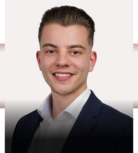 Portrait von Dominic Kipfer, Berater für Versicherungen & Vorsorge (Privatkunden) bei Triveso.